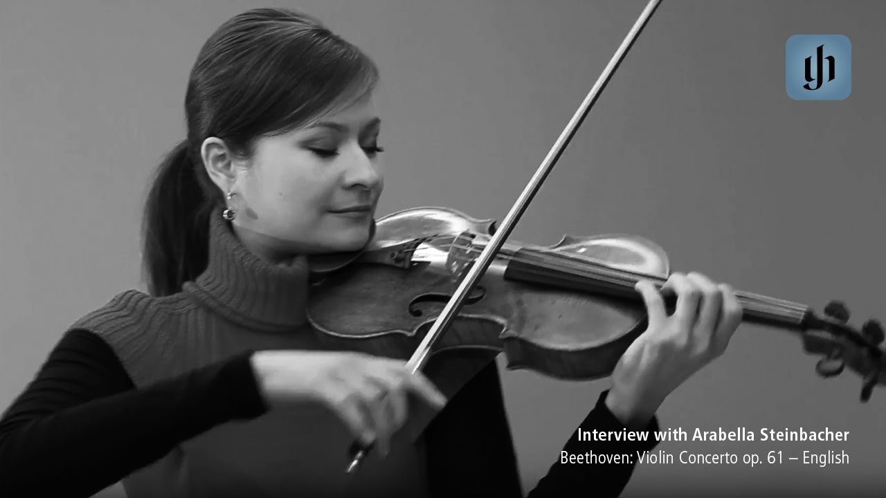 Beethoven: Violin Concerto op. 61 - English - interview with Arabella Steinbacher