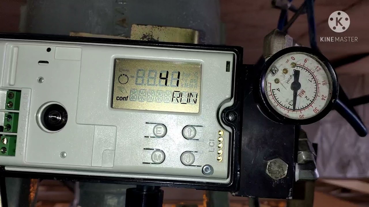 ABB Smart positioner Auto calibration
