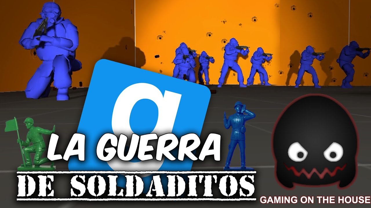 MINI SOLDADITOS EN GUERRA!! GMOD en Español - GOTH
