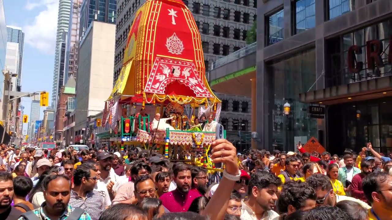 Hari Bol with Vasudeva || LIVE Toronto Rathyatra || Festival of India - Toronto 🚩 4k