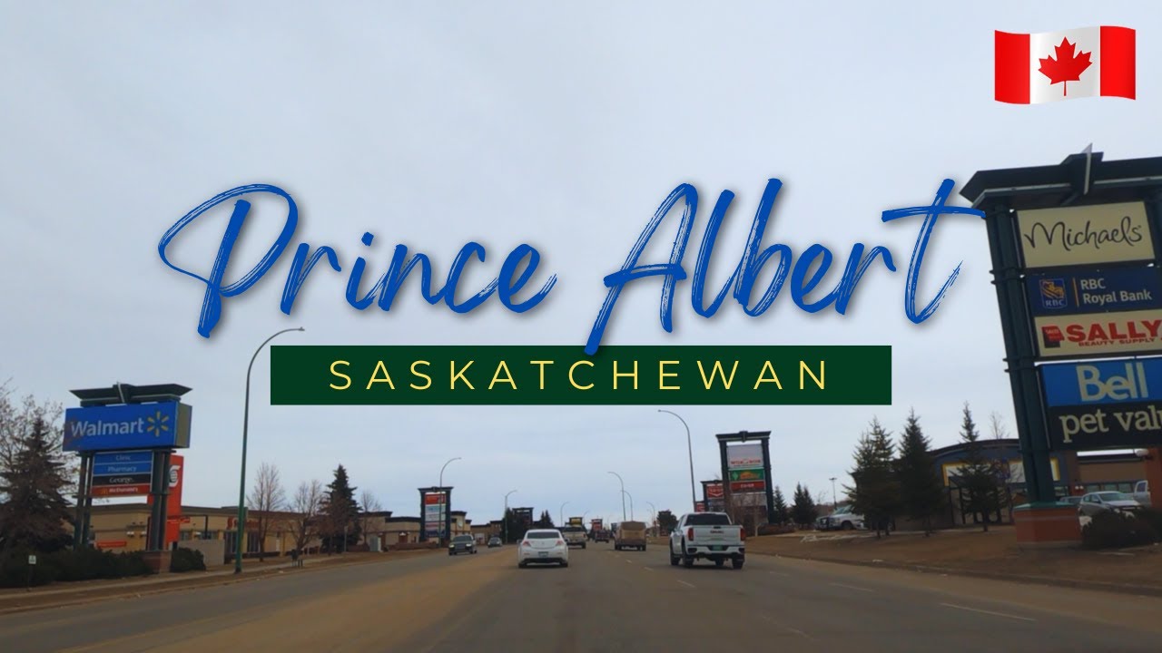 Tour around City of PRINCE ALBERT, Saskatchewan | Canada [4K]