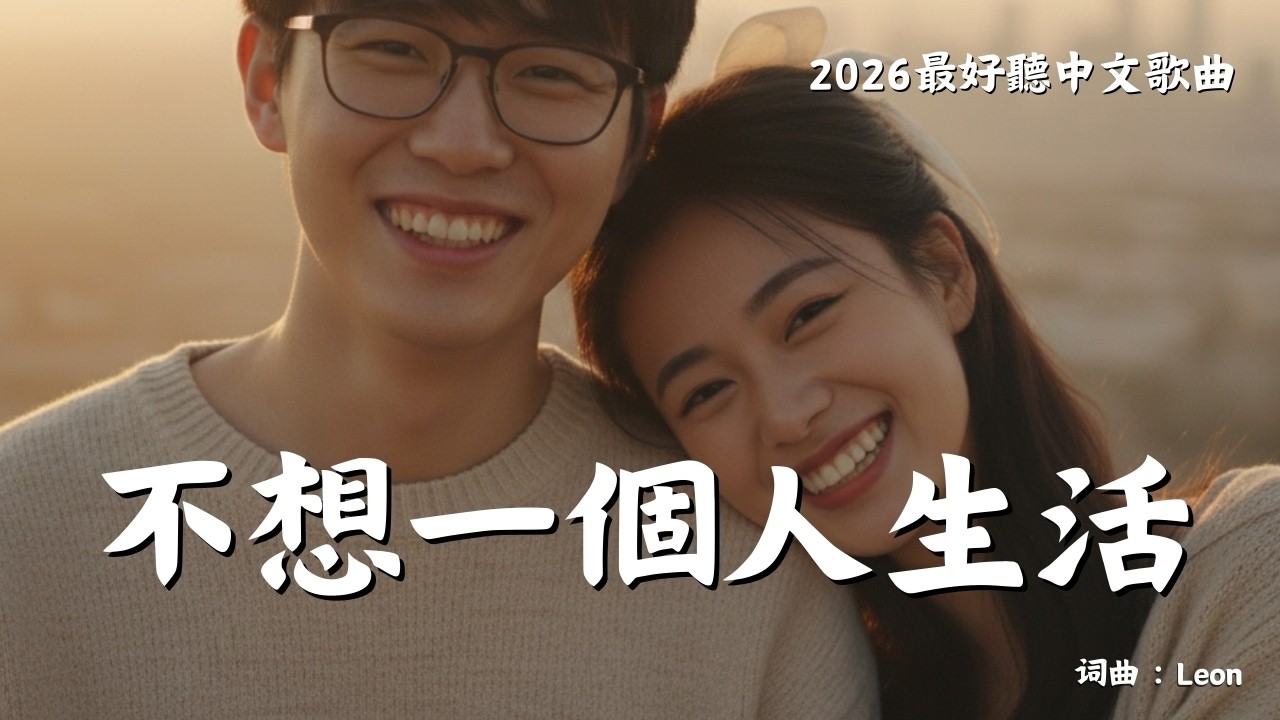 【不想一個人生活】Life Isn’t the Same Alone  |  那些沒有你的日子 2026最好聽中文歌曲 💔
