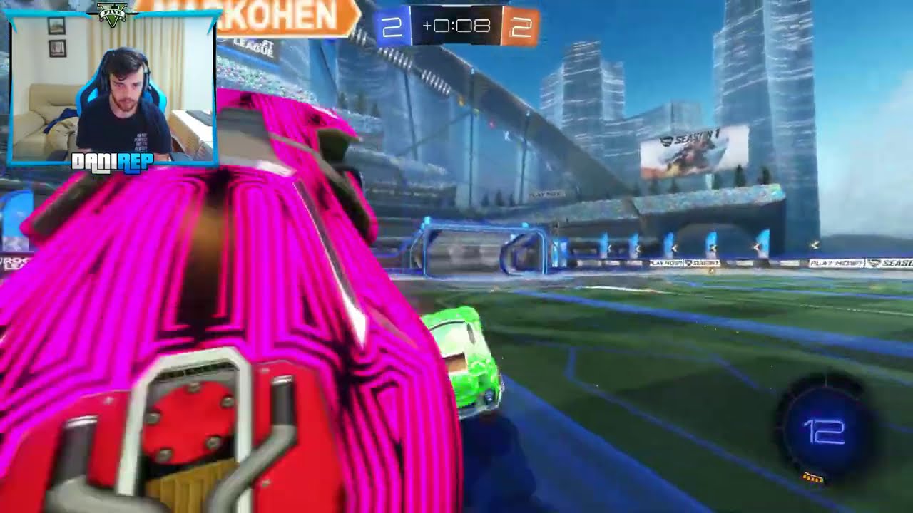 6 MINUTOS DE PRÓRROGA! MÁXIMA TENSIÓN!! - Rocket League PS4