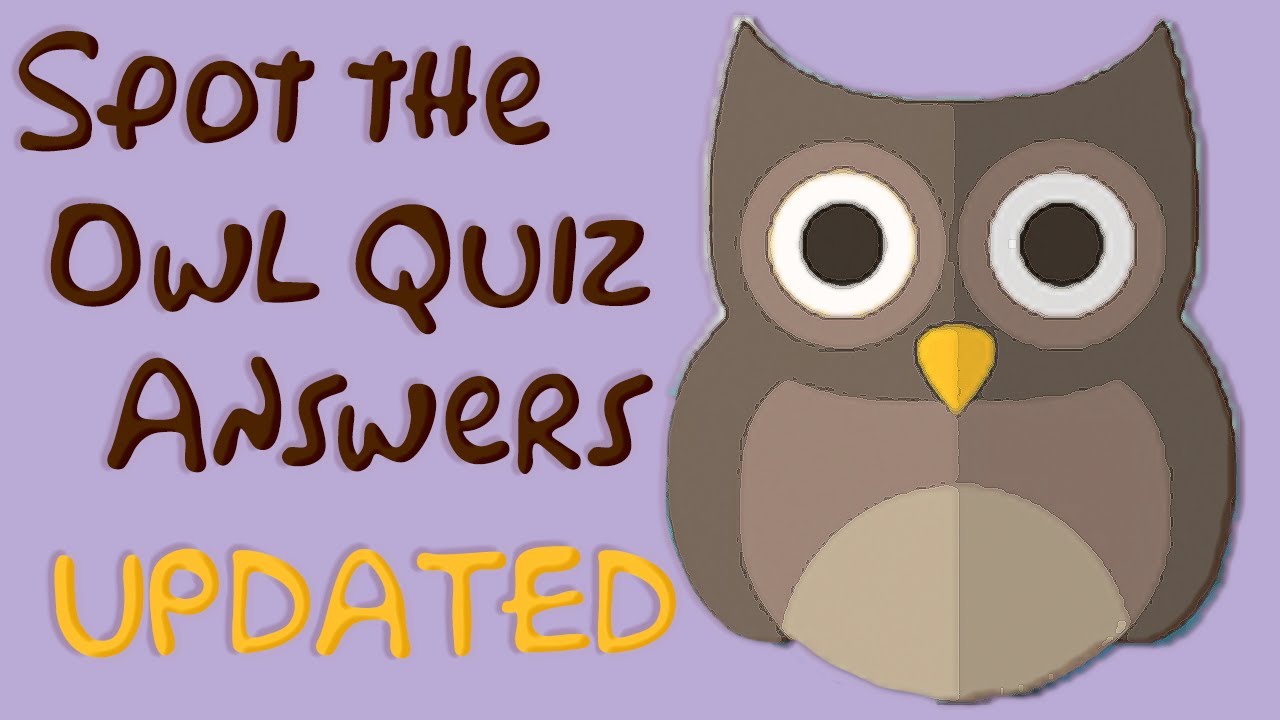'Spot the Owl' Quiz Diva (Updated) Answers | Can You Spot the Owl? | 30 Questions | QuizDiva
