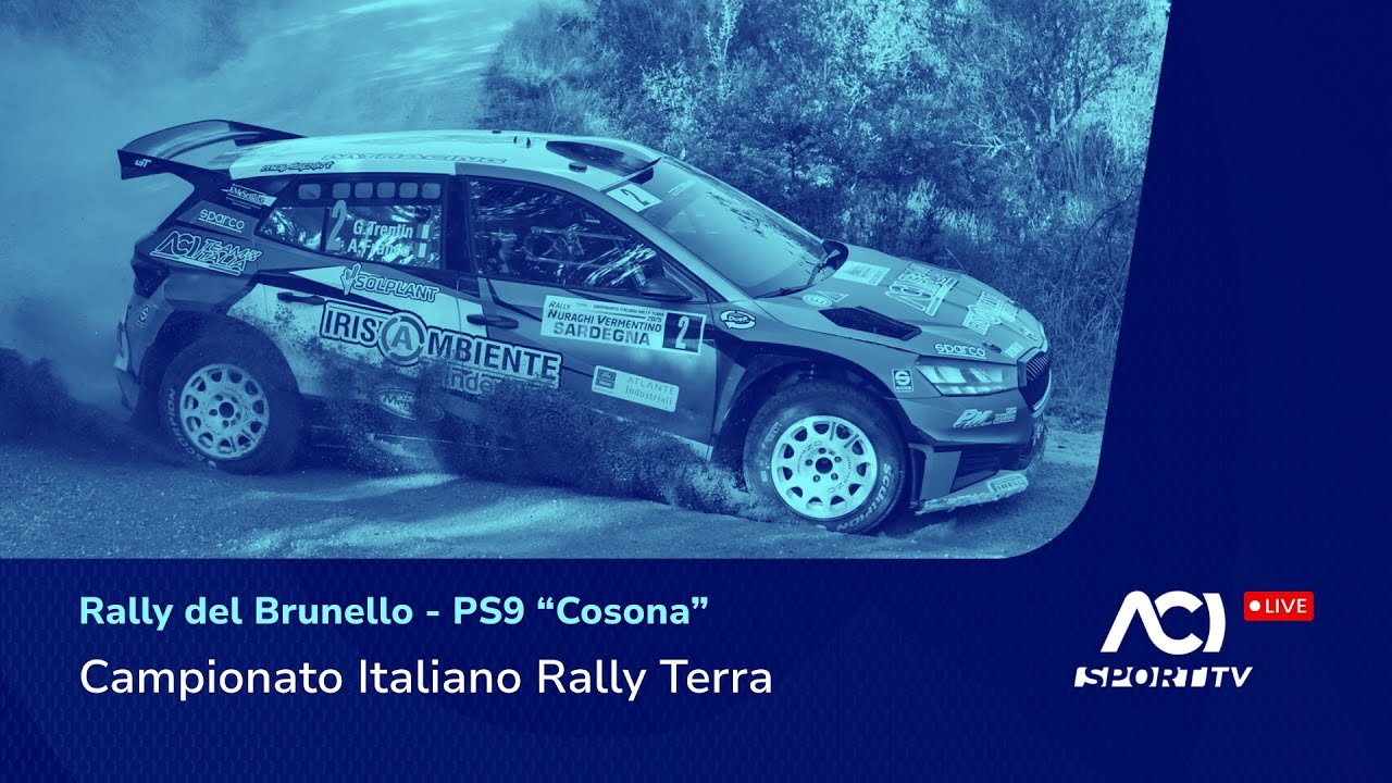 🔴 LIVE! | CIRT Rally del Brunello - PS9 Cosona