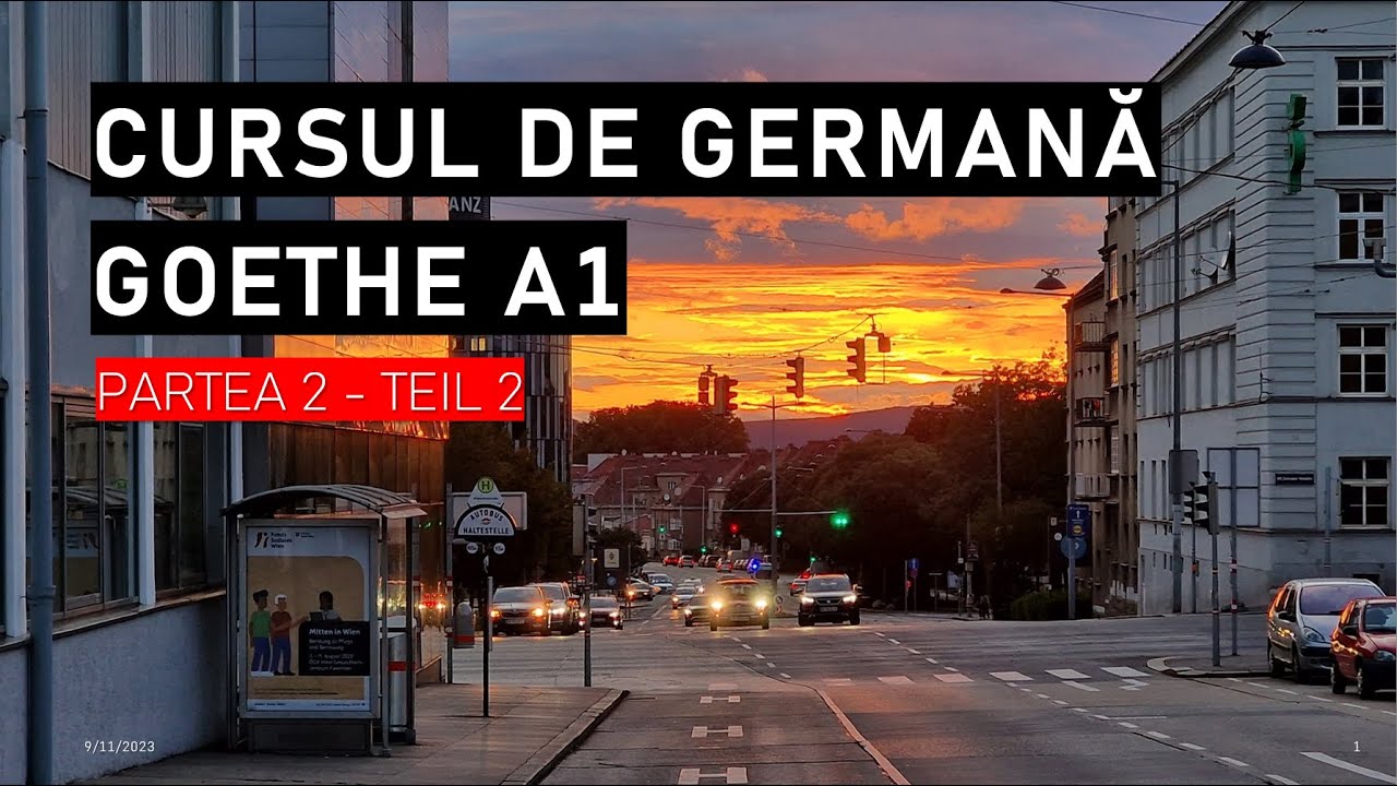 🇩🇪 Cursul de Germană Goethe A1 - Ziua 2