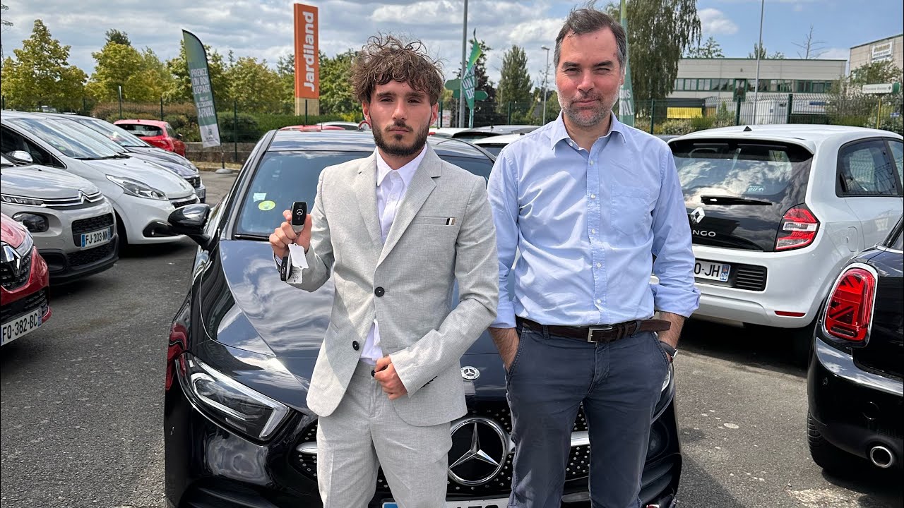 Pr&eacute;sentation de la Classe A (finition AMG Line ,2019) +test conduite de la voiture !