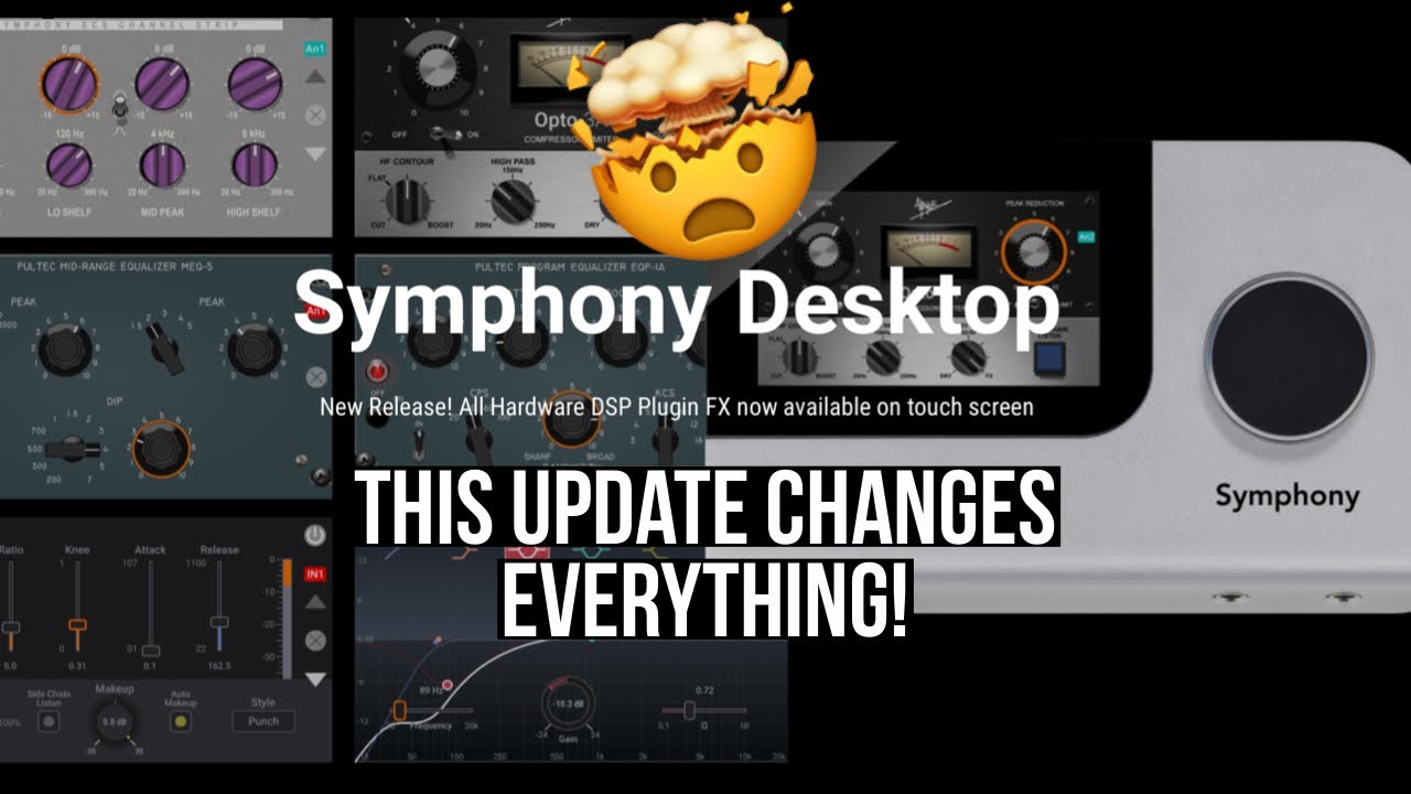 Apogee Symphony Desktop 🤯 Gamechanging DSP Plugin Update!