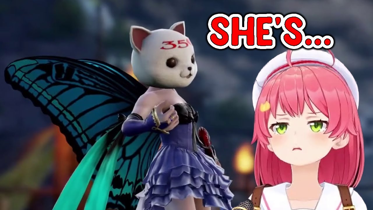Miko tries to unmask Ru-tan who disguised as 35P