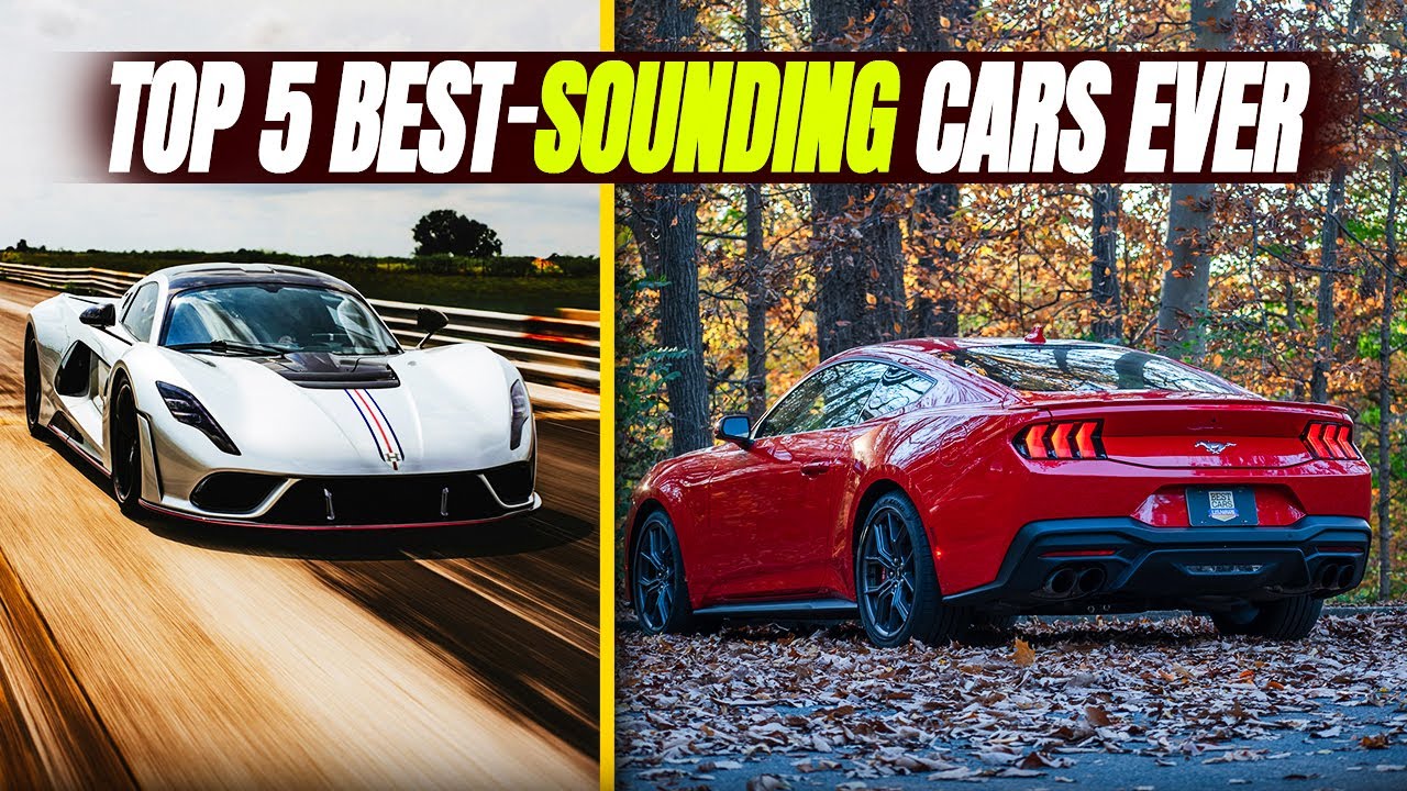Top 5 Cars with the Best Engine Sound Ever