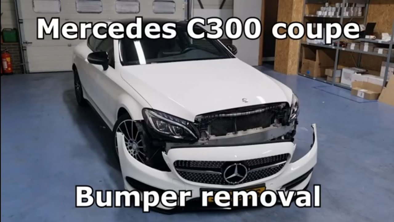 How To Remove Mercedes C300 Bumper (QUICK GUIDE)