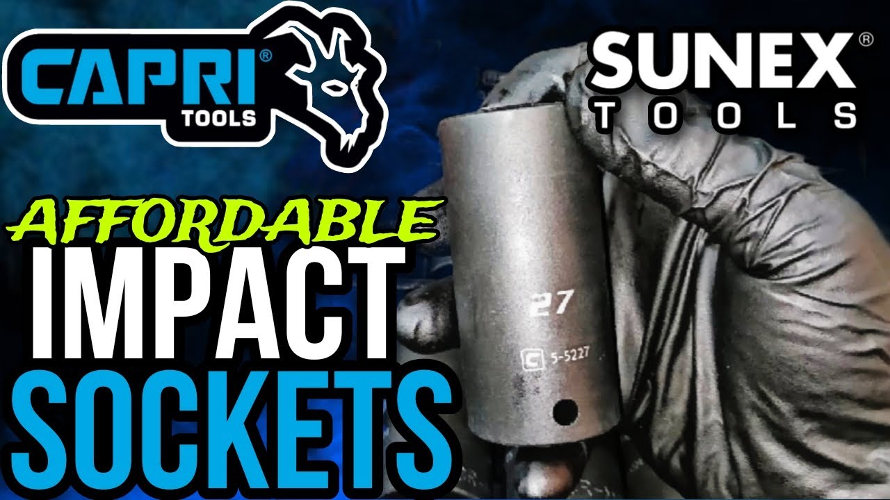 How I Spent $120 On Premium Impact Sockets | Capri & Sunex Tools Collide!