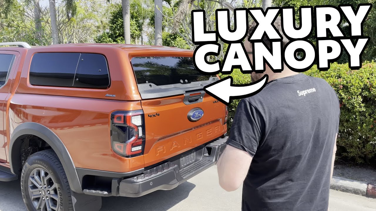 Next Gen 2023 Ford Ranger Aeroklas Leisure & Commercial Hardtop Canopy