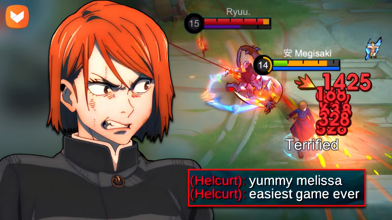 ENEMY HELCURT TARGET LOCK MY MELISSA IN SOLO RANK AND THIS HAPPEN🤫