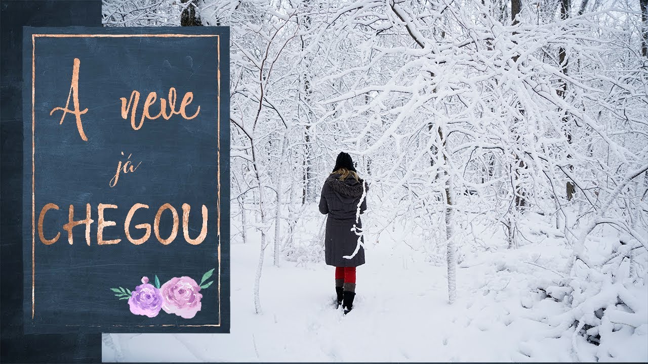 COMO ASSIM JÁ TEM NEVE?!