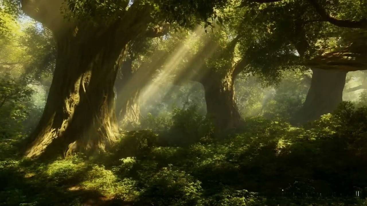 Nature Ambience🌿🧘 Meditation & Zen🌙 Deep Sleep Music 432Hz (1 Hours) brain massage