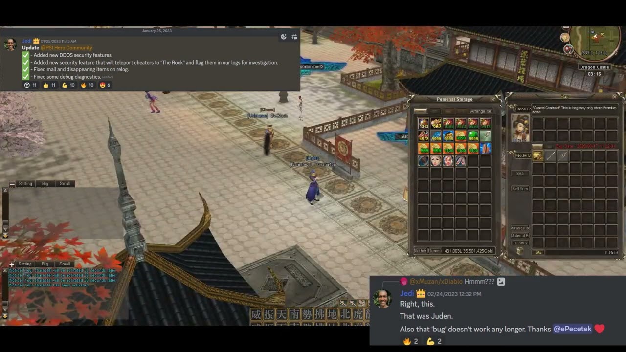 PSI Hero Online - Hacking