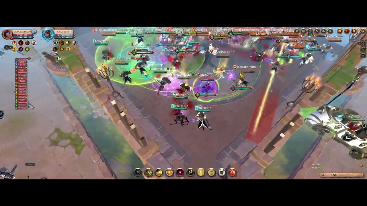 Con fe y bolas | DARKM1GHT 14% Vs [SCUMM] 31% | Albion Online | Osunas POV
