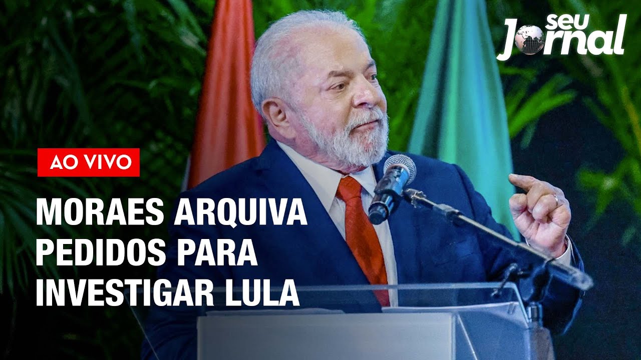 Moraes arquiva pedidos para investigar Lula ap&oacute;s declara&ccedil;&atilde;o sobre Moro | Seu Jornal 31.03