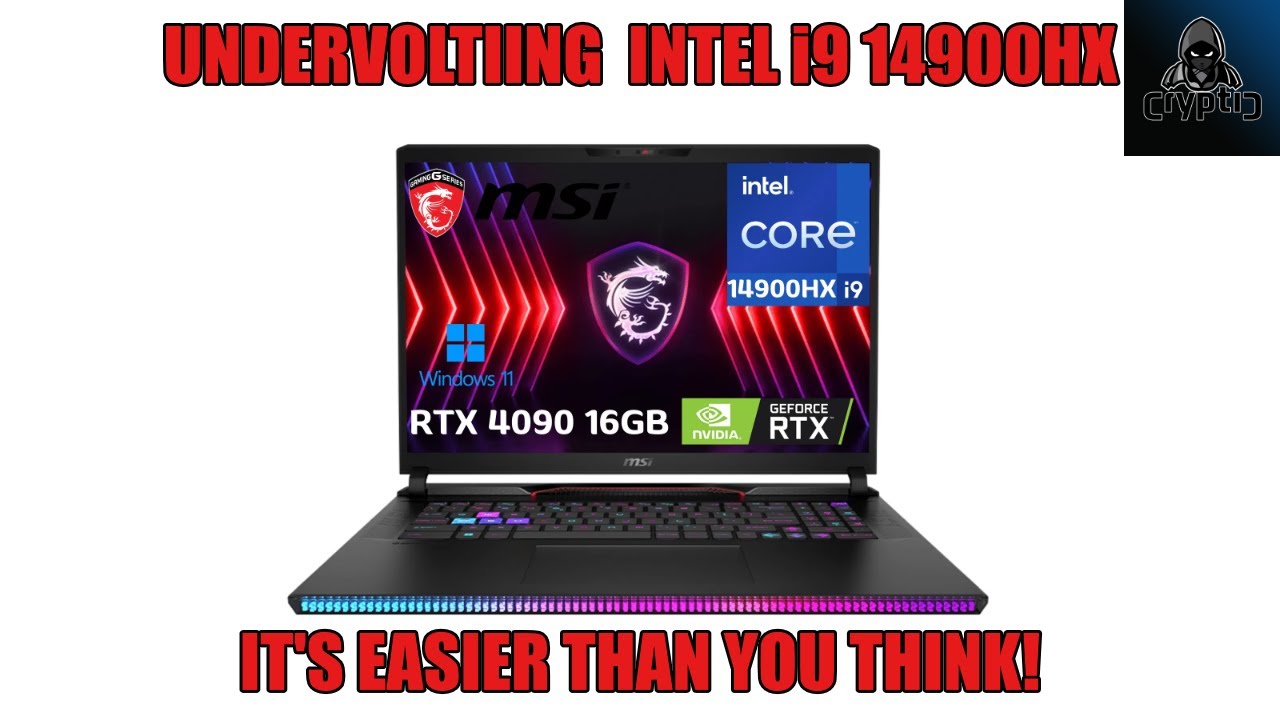 How To Undervolt Your Laptop Intel CPU & Make It Run Cooler & Faster