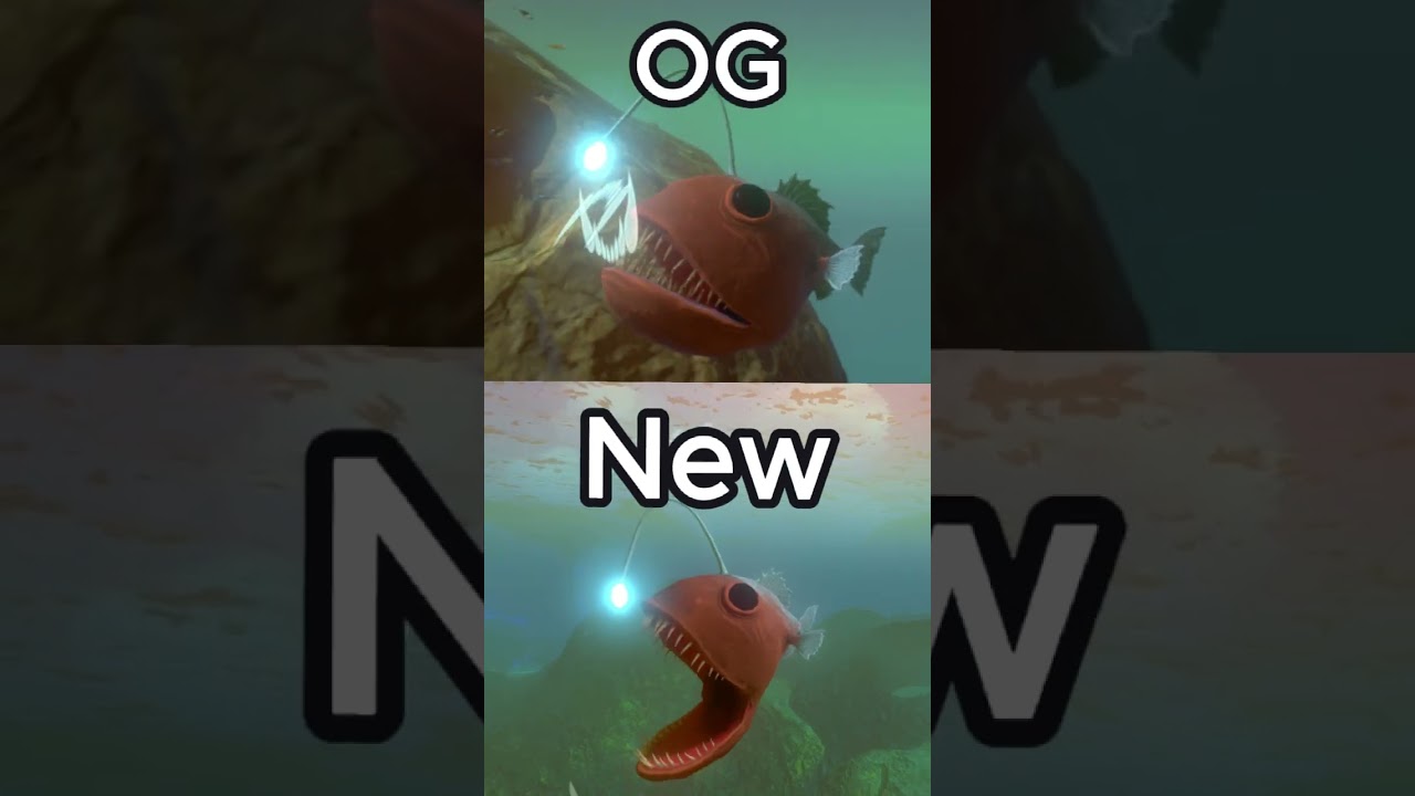 OG vs New - Fish feed and grow #REVIVEFEEDANDGROWFISH #shark #feedandgrowfish #sea #fight #edit