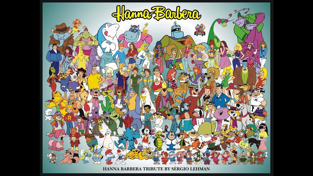 FESTIVAL DE DESENHOS HANNA-BARBERA(COM AS DUBLAGENS CL&Aacute;SSICAS) PURA DIVERS&Atilde;O E NOSTALGIA