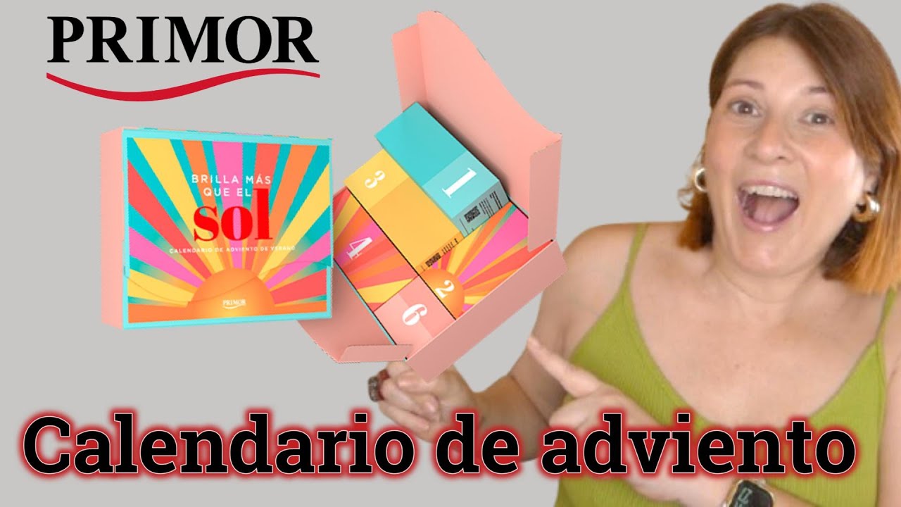 📦 Calendario de adviento 🗓️ de Verano 🌞 Primor box de Julio