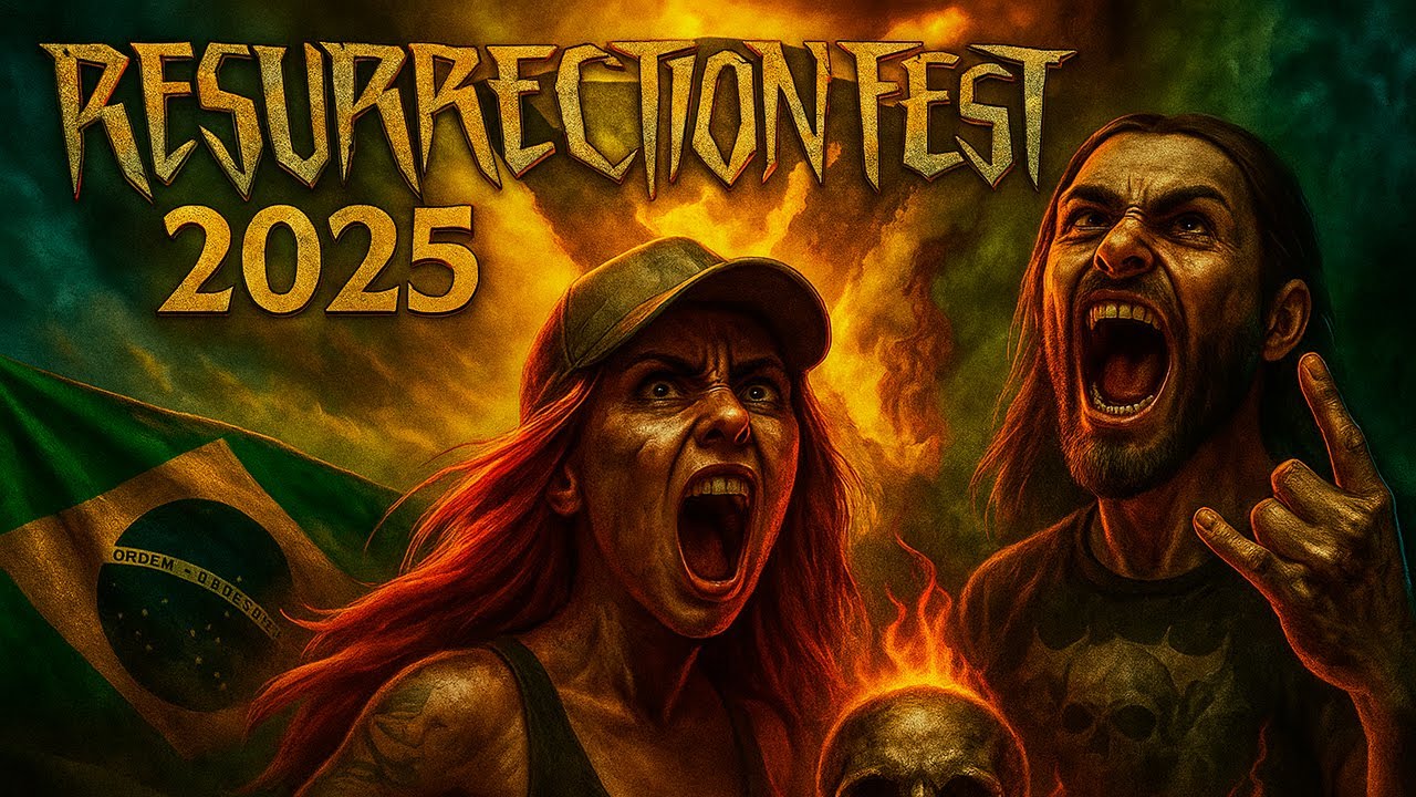 Resurrection Fest 2025 - Vlog | O Casal Metal