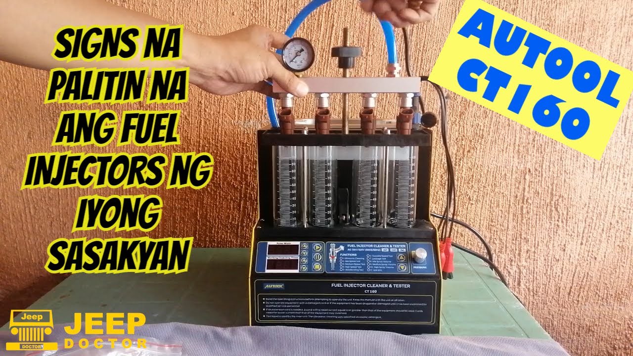 Signs na Palitin na ang FUEL INJECTORS ng iyong sasakyan - AUTOOL CT160 review