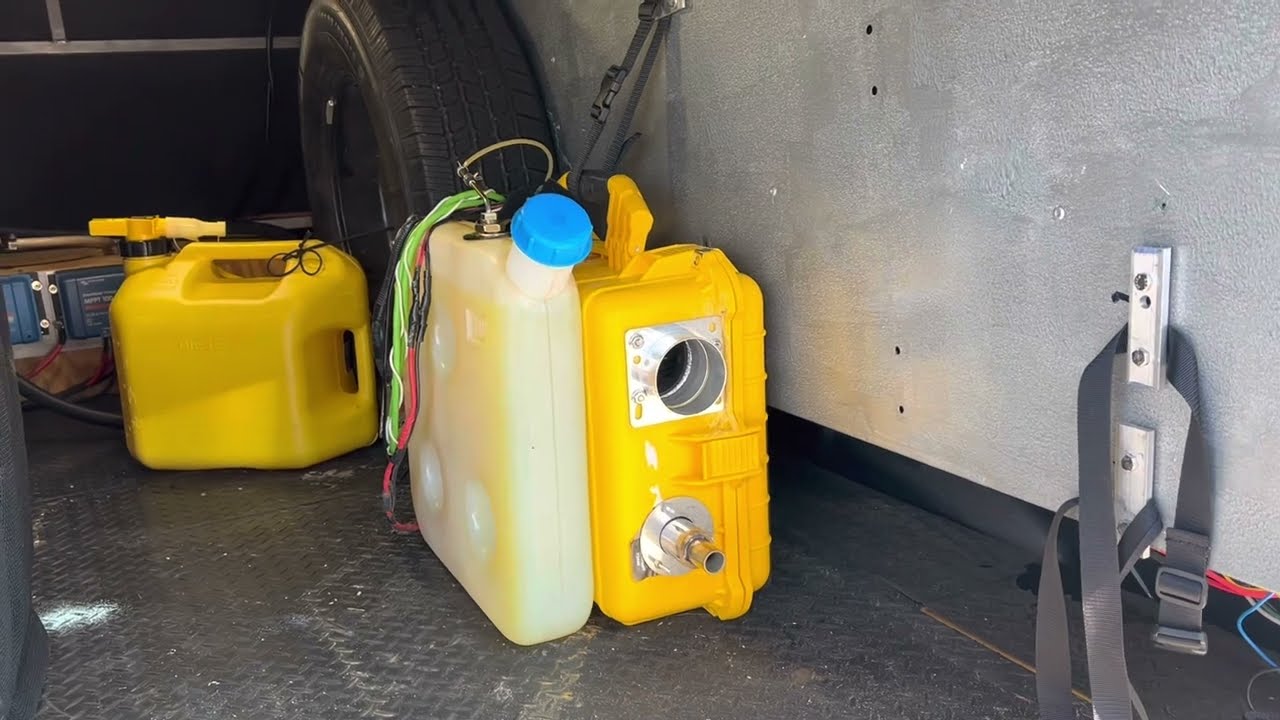 Home Built Diesel Heater for my Avion and tent