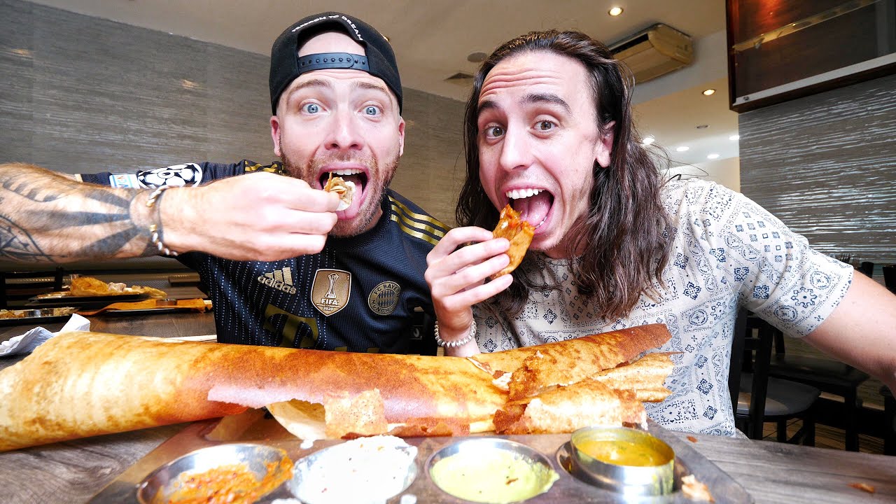 Eating INDIAN FOOD with @Steve Yalo in Manhattan, NYC!!