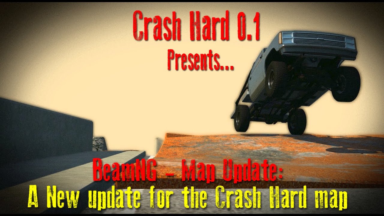 BeamNG - Map Update: A new update for the Crash Hard map