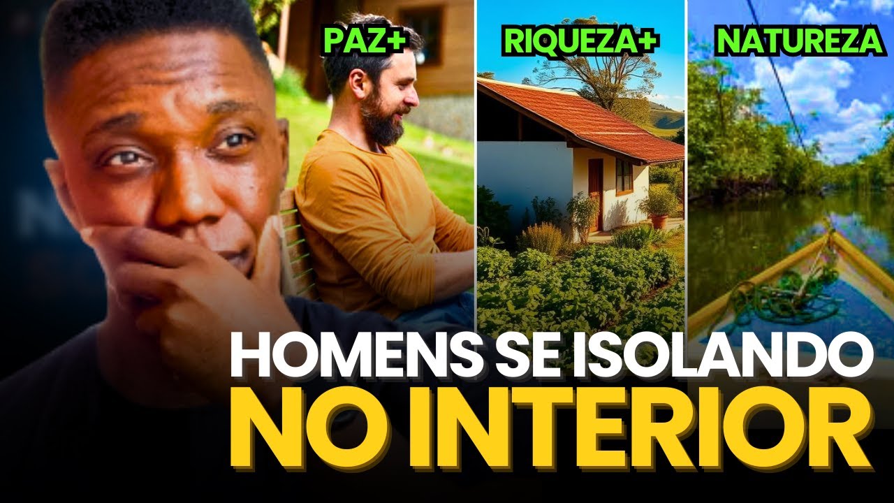 Cresce número de homens de CLASSE MÉDIA trocando a CIDADE GRANDE pela VIDA NO INTERIOR