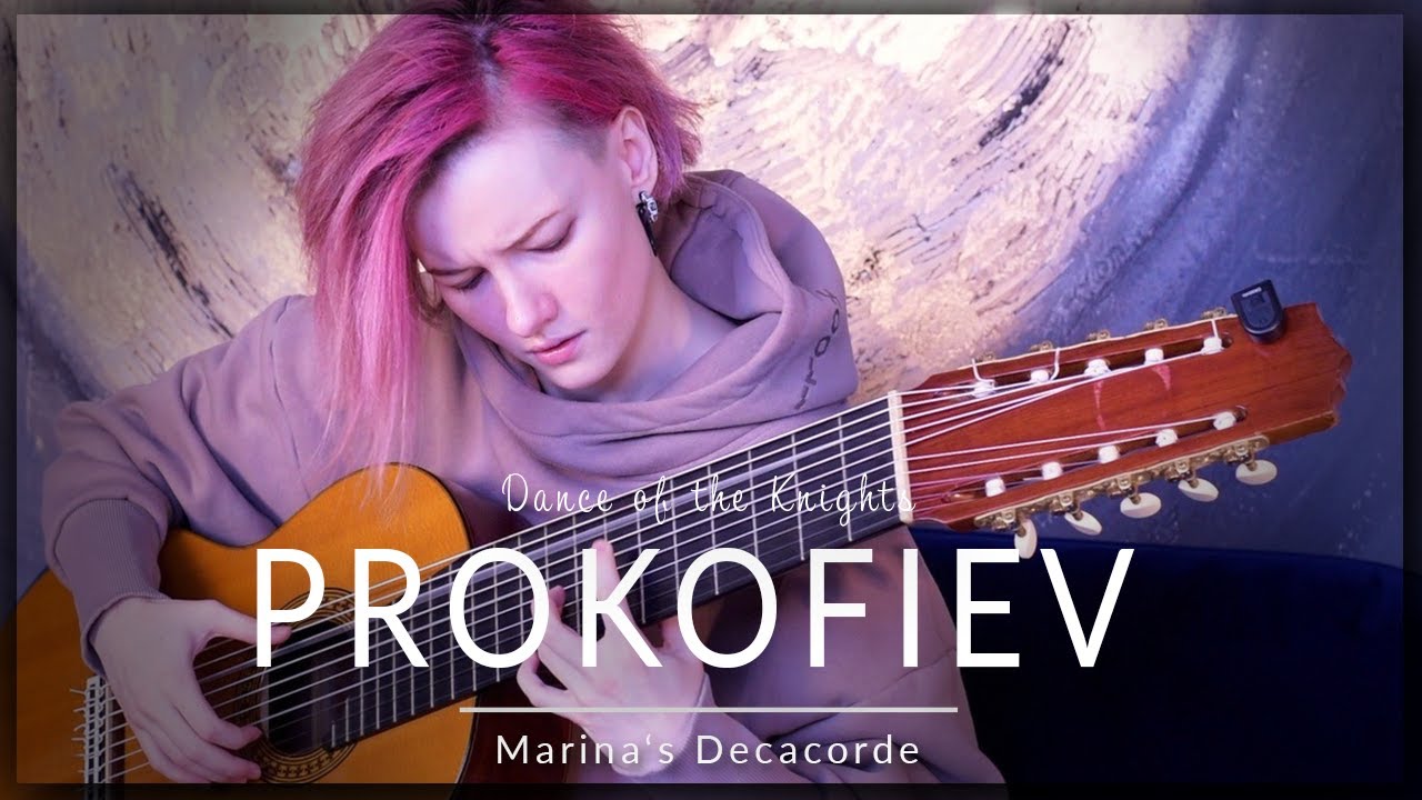 Dance of the Knights by Sergei Prokofiev | @MarinasDecacorde on a 10 String Classical Guitar