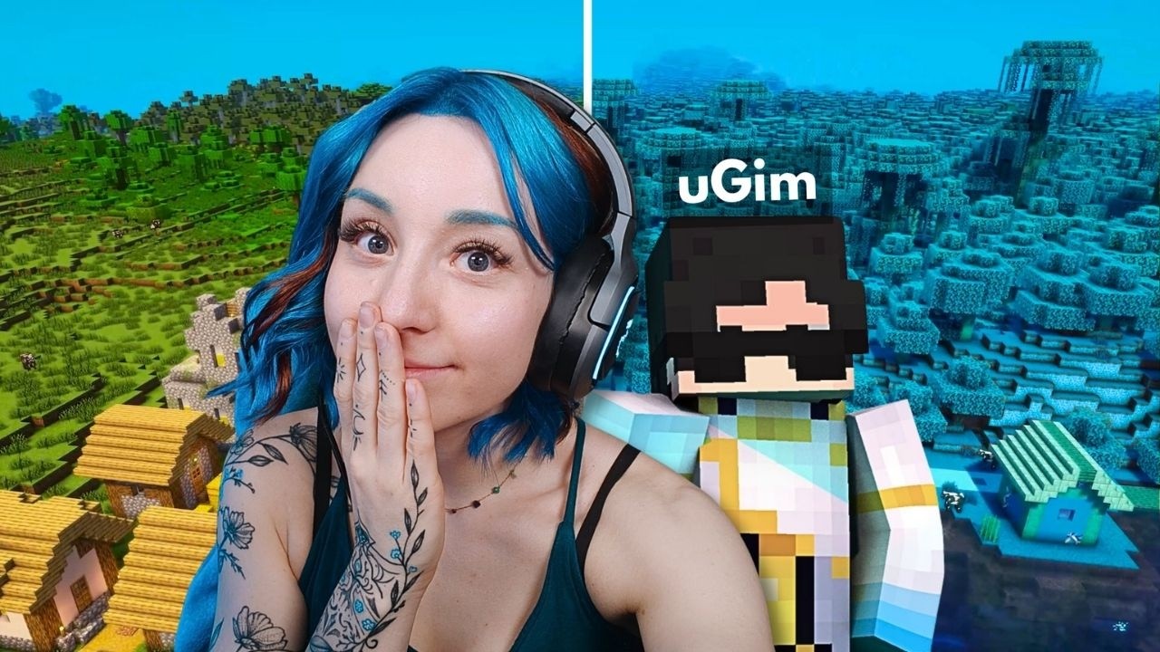 Minecraft, MUTTA kaikki on TURKOOSIA!