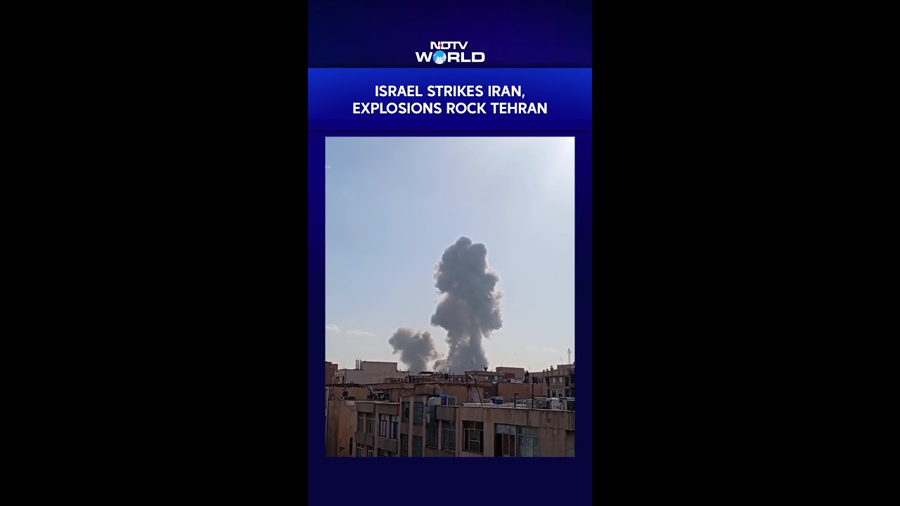 Israel Attacks Iran | Israel, US Strike Iran After Weeks Of Warning, Explosions Heard In Tehran