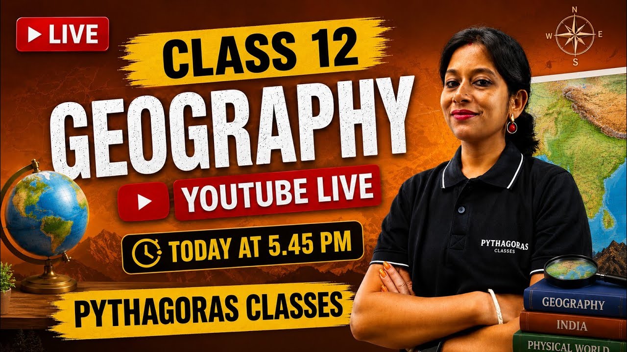 Class 12 Geography Live Class for HS Final 2026-27 #asseb 