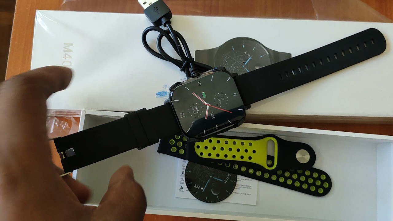UNBOXING M40 AND M50 PRO WATCH.