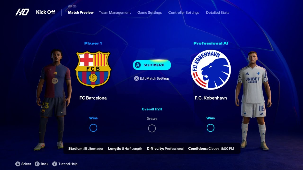 Barcelona vs Copenhagen / Full Match | UEFA Champions League | Game Play