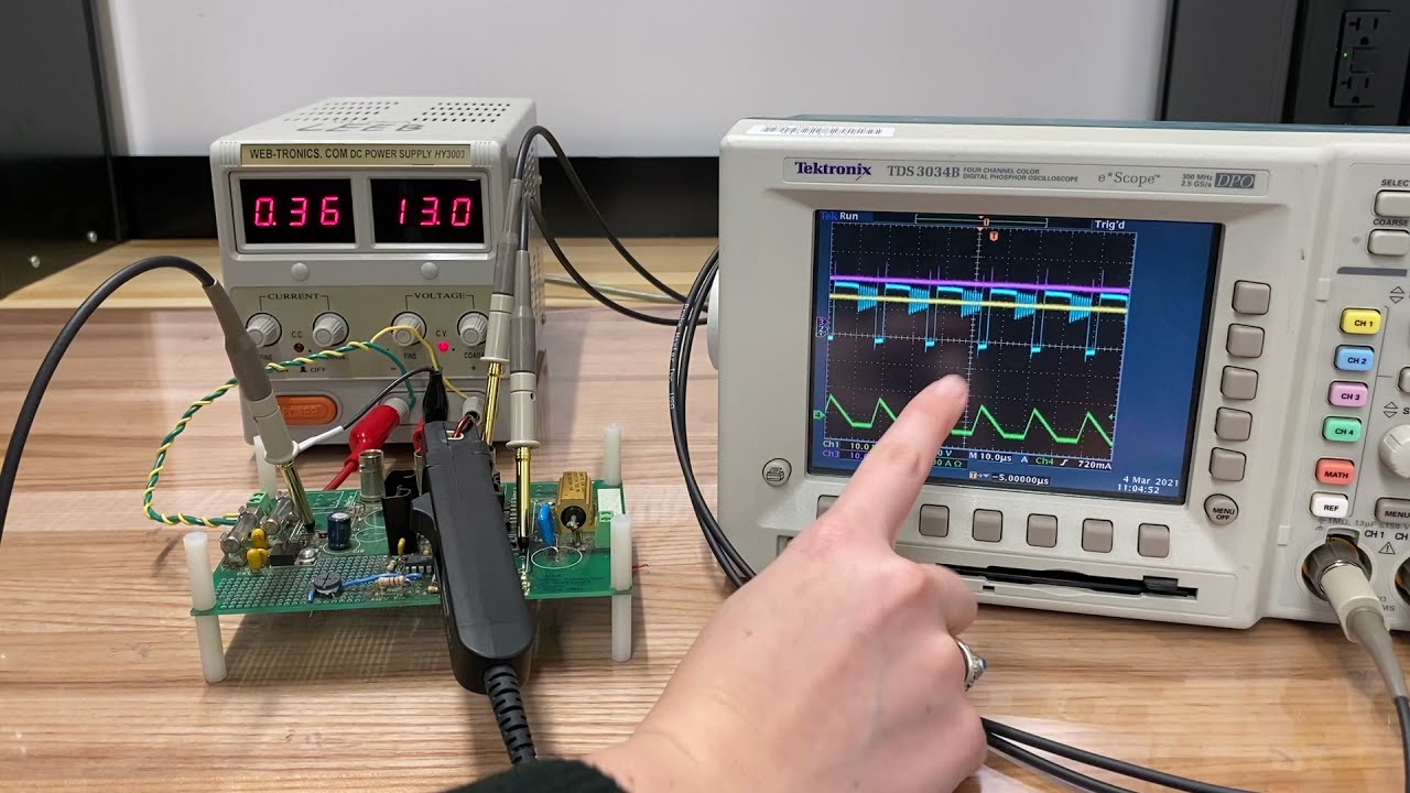 Power Electronics Demo - DCM Boost Converter