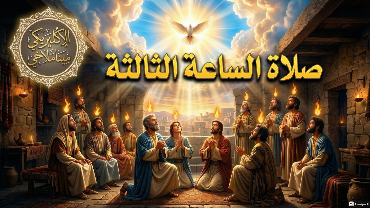 صلاة الساعه الثالثه من صلوات الأجبية المقدسه 