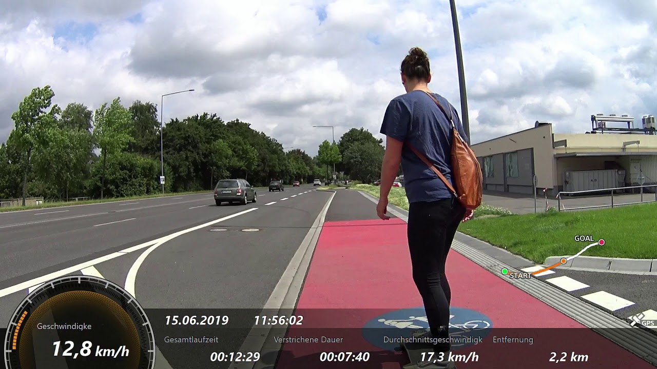 15.06.2019 Kaiserplatz - Charlottenburger Allee mit dem Rad
