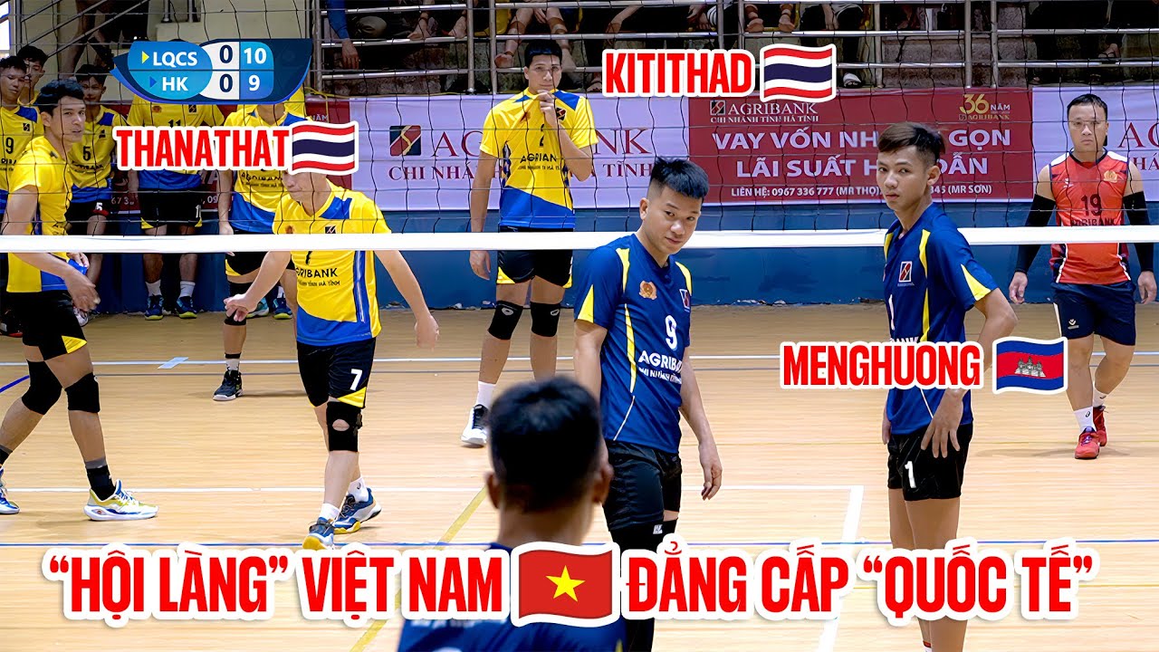 Hội Làng Nhưng Đẳng Cấp Quốc Tế ! MengHuong Cambodia - Bá Nguyên vs Kitithad & Thanathat Thái Lan.