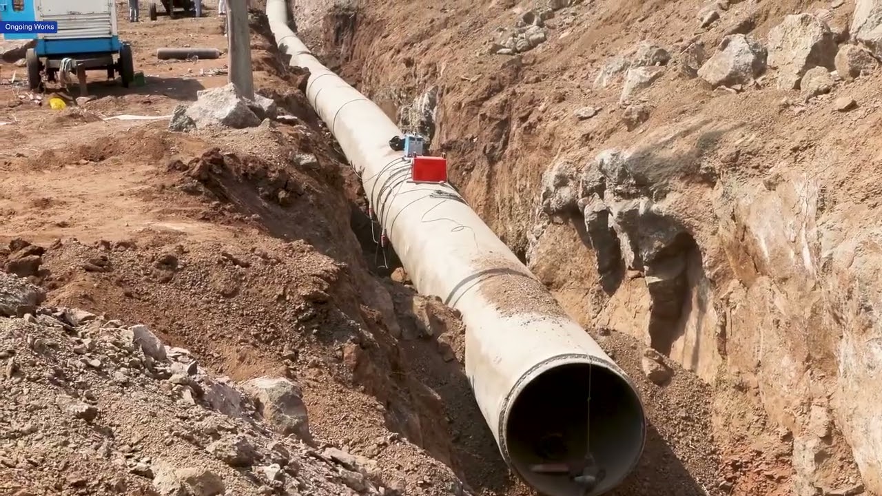 #$ Megha Engineering & Infrastructure limited .. company project Alirajpur## 💦 Water supply project