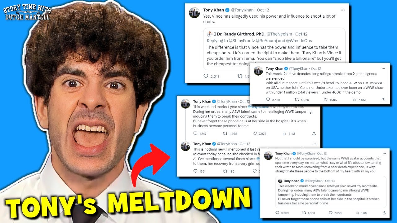 Dutch Mantell on Tony Khan's Twitter MELTDOWN!