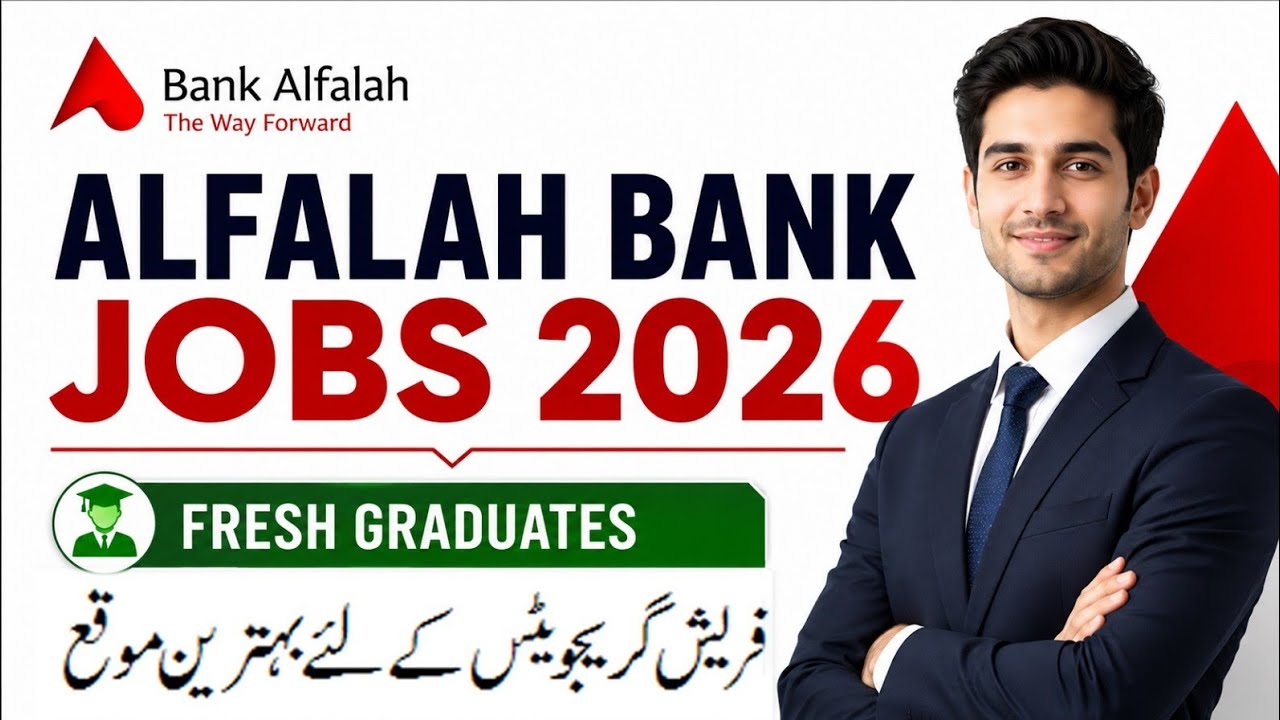 Bank Alfalah Jobs 2026 | Fresh Graduates Can Apply | Bachelor Jobs in Pakistan