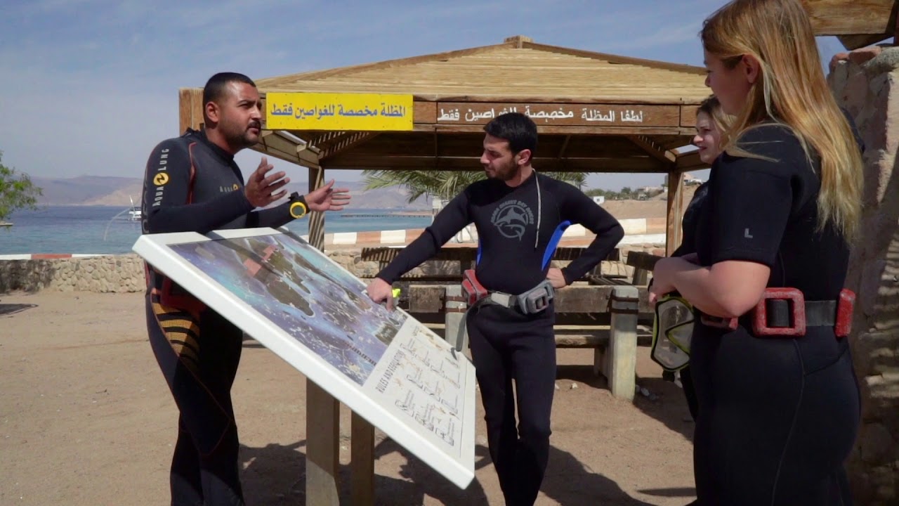 Dive Aqaba with Aqaba Sharks bay divers