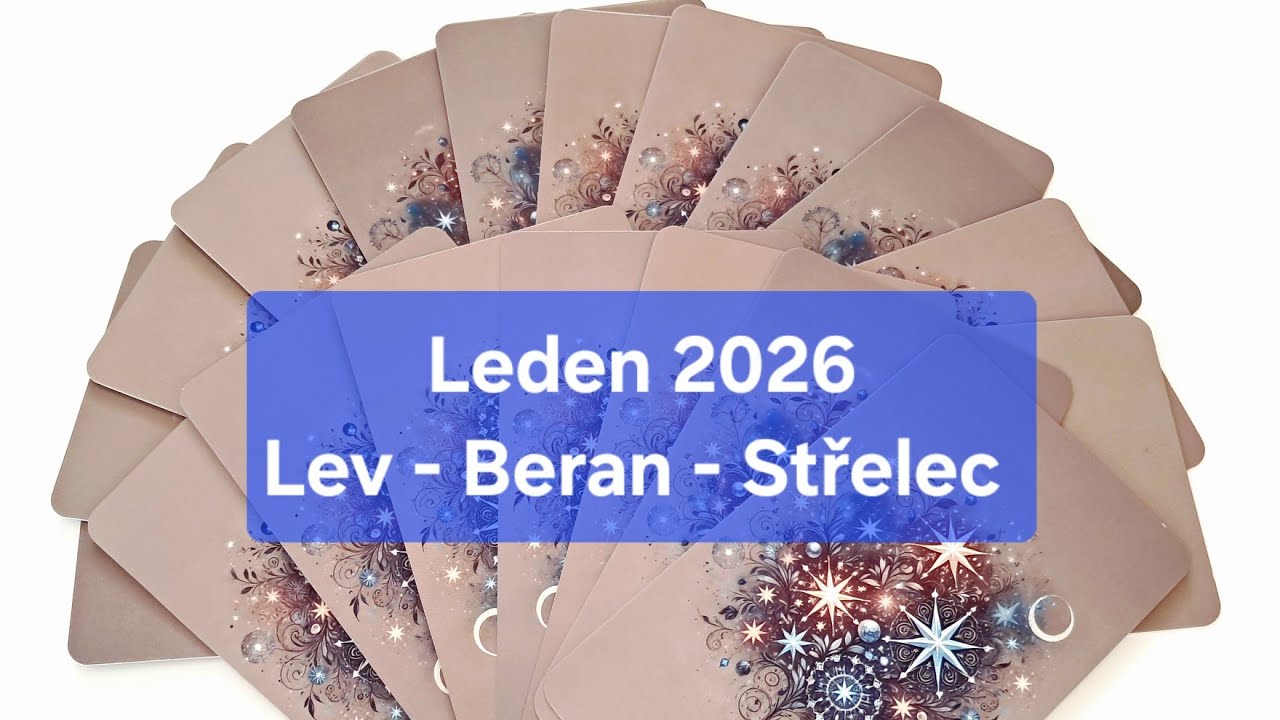 Co čeká v lednu 2026 ohnivá znamení ❤🙏🍀... Lev ♌ Beran ♈ Střelec ♐