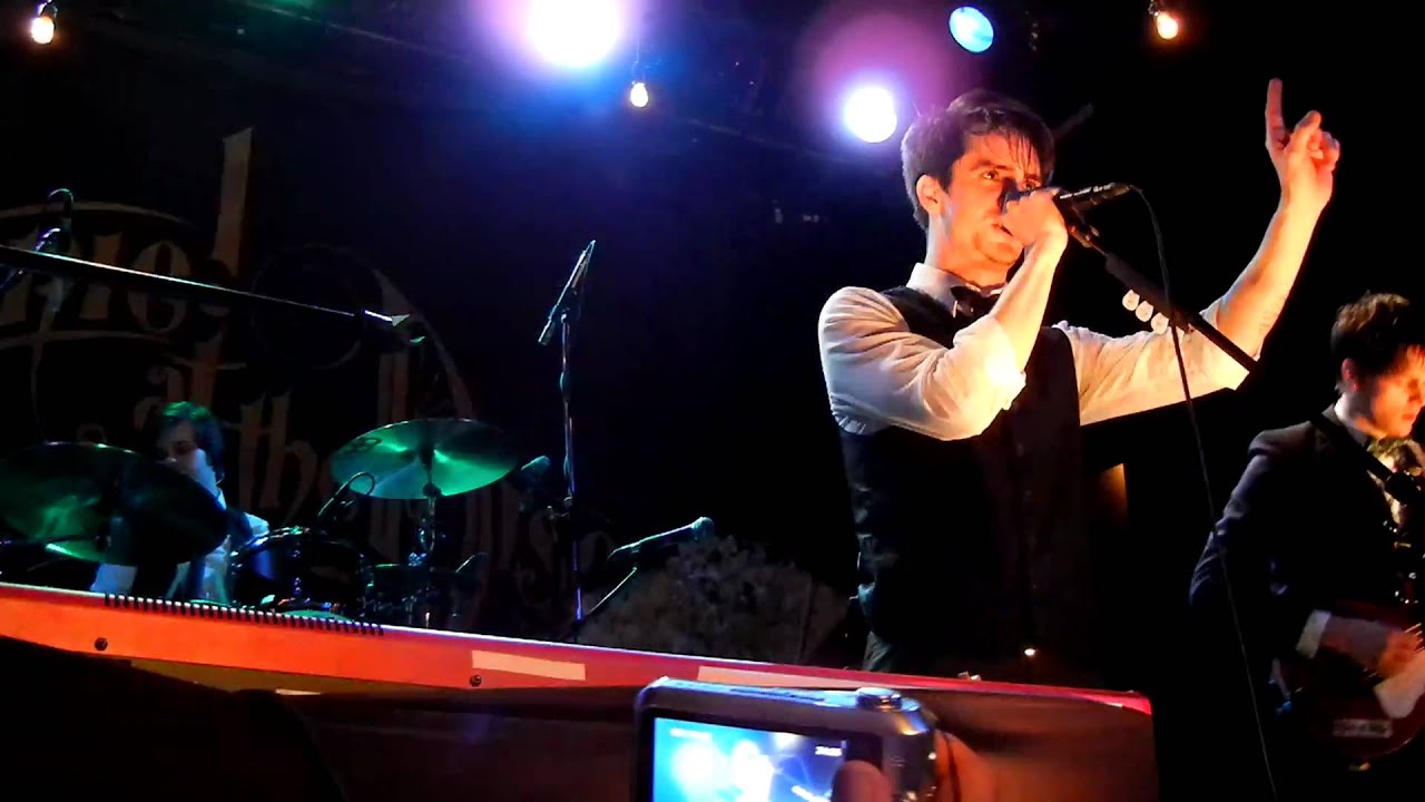 Panic! at the Disco playing Nearly Witches at the Bowery Ballroom