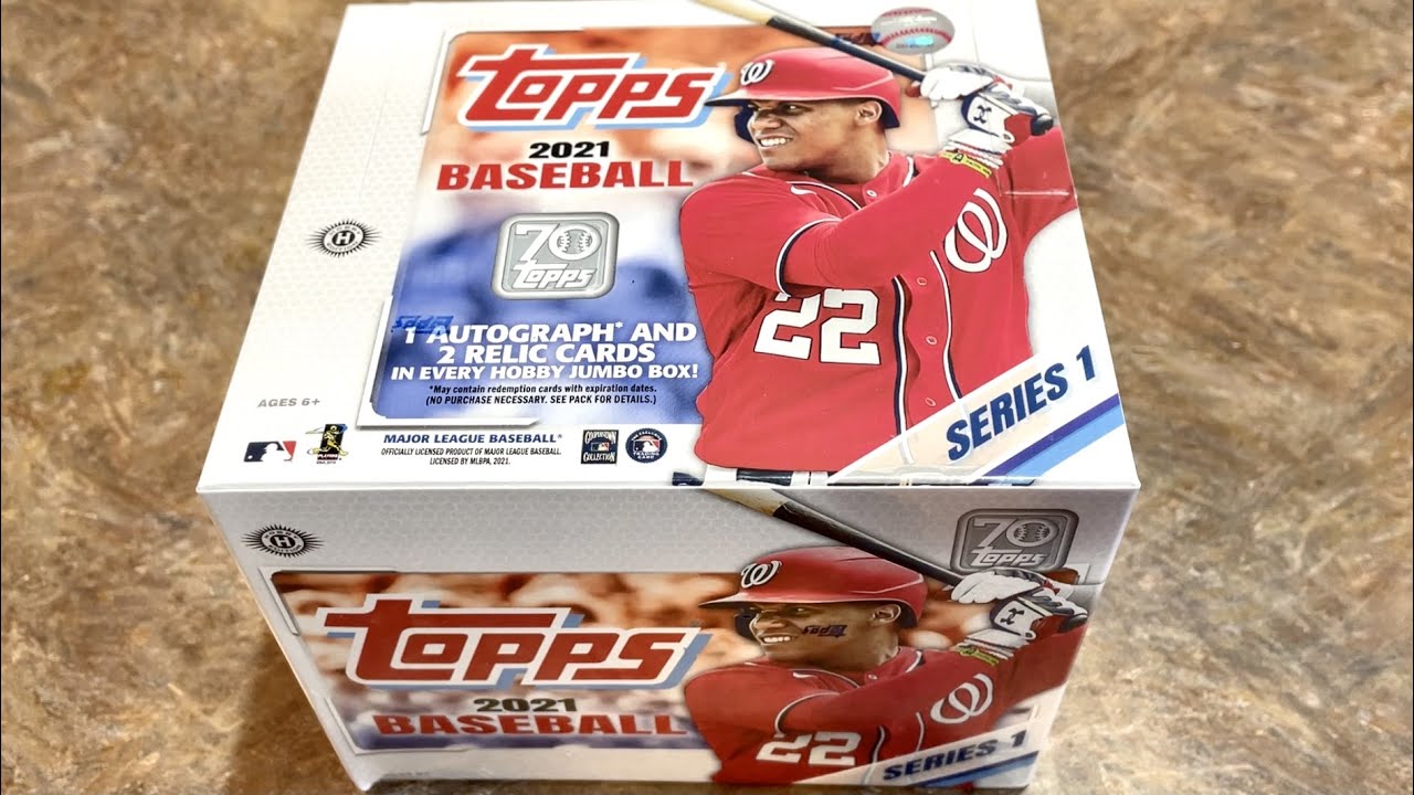 NEW RELEASE! 2021 TOPPS SERIES 1 JUMBO BOX BREAK!